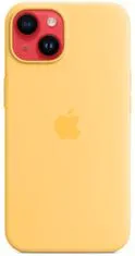 Apple ovitek za iPhone 14, silikonski, z MagSafe, Sunglow (MPT23ZM/A)