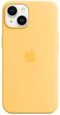 Apple ovitek za iPhone 14, silikonski, z MagSafe, Sunglow (MPT23ZM/A)