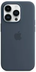 Apple ovitek za iPhone 14 Pro, silikonski, z MagSafe, Storm Blue (MPTF3ZM/A)