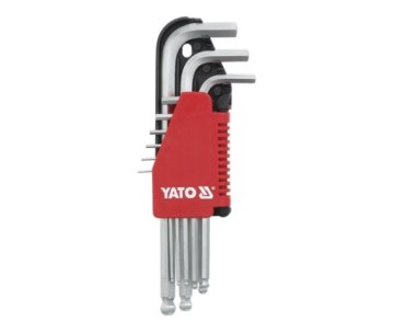 YATO YATO IMBUS Ključi 9 kosov. 1,5-10 mm krogla 0505