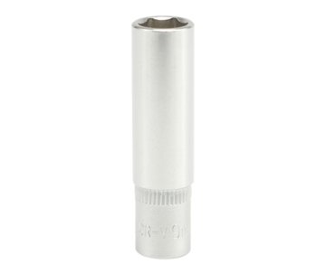shumee LÅNG HYLSA 6-PUNKT KROM 1/4'' 13MM - YT-1424