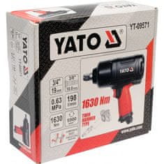 YATO Pnevmatski udarni ključ 3/4" 1630Nm 09571