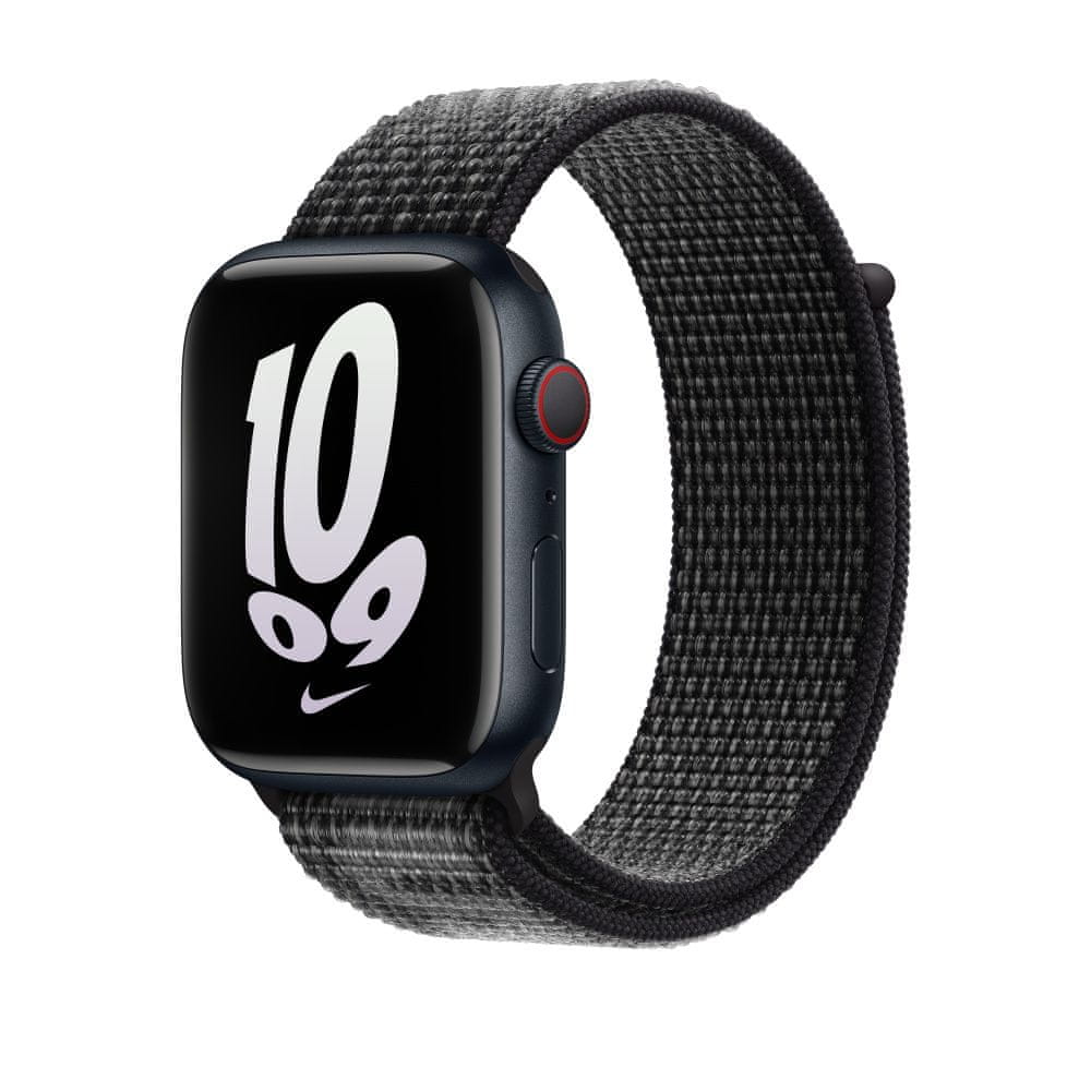 Apple 45mm Black/Summit White Nike Sport Loop MPJ13ZM/A