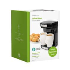 Northix Aparat za kavo s porcelanastimi skodelicami - 25 cl 
