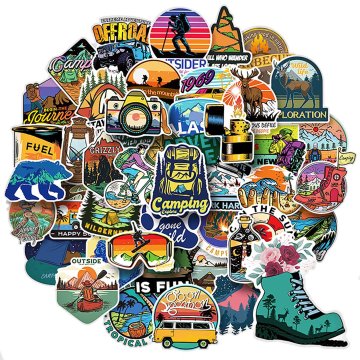 Northix Paket nalepk - pustolovščina