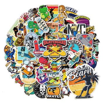 Northix Paket nalepk - rolka