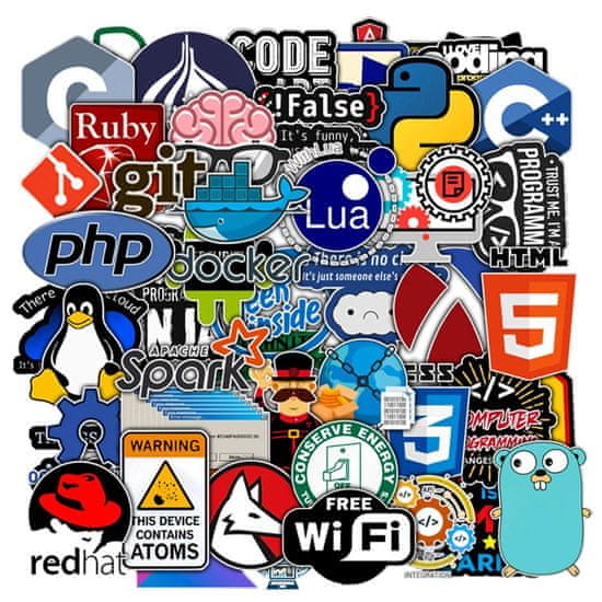 Northix 50x nalepk in nalepk - programiranje