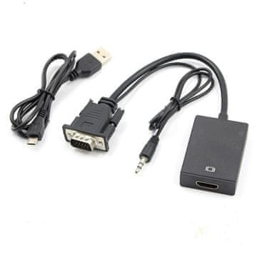 Northix Adapterski kabel VGA v HDMI