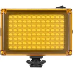 Prenosna LED lučka za kamero z 2x barvnima filtroma 