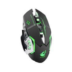 Northix Brezžična igralna miška X8 2,4 GHz z LED osvetlitvijo 