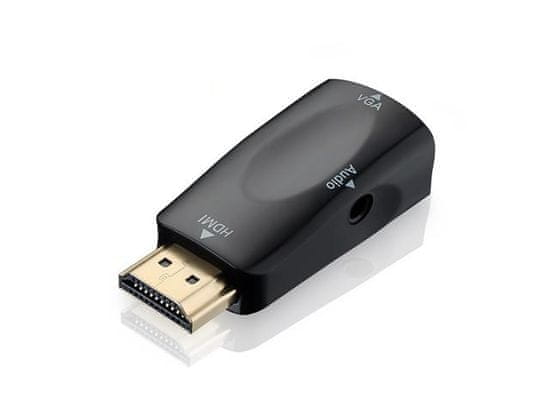 Northix Adapter HDMI v VGA z avdio vhodom