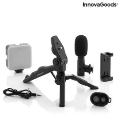 InnovaGoods Komplet za vloganje z lučjo, mikrofonom in daljinskim upravljavcem 6 kosov