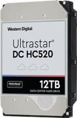 Western Digital Ultrastar DC HC520 / He12 12TB 256MB 7200RPM SAS 512E SE P3