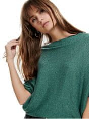 Jacqueline de Yong JDYNEW Regular Fit ženski pulover 15181237 North Atlantic MELANGE (Velikost XS)