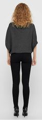 Jacqueline de Yong Ženski pulover JDYNEW Regular Fit 15181237 Dark Grey Melange MELANGE (Velikost S)