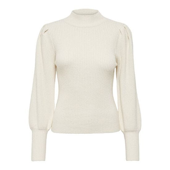 ONLY Ženski pulover ONLKATIA Regular Fit 15232494 White kapa Gray W. MELANGE