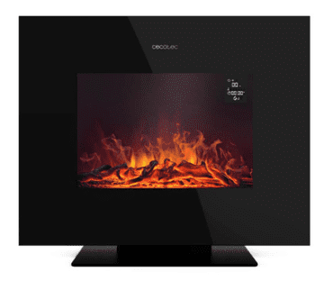 Cecotec ReadyWarm 2700 Design Flames električni kamin, črn
