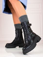 Amiatex Ženski gležnar 90595, črne, 39