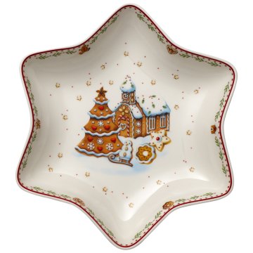 Villeroy & Boch Božična servirna skleda WINTER BAKERY DELIGHT Star