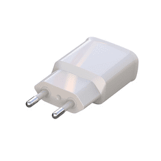 XO Polnilec za telefon L92C 2xUSB 2,4A bel+ 8-pin Lightning kabel