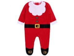 sarcia.eu Božična otroška obleka + Božičkova kapa, certifikat OEKO-TEX 3-6 m 68 cm