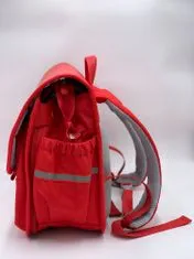 Klarion Elegantna retro rdeča šolska torba s peresnico Hermiona