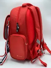 Klarion Elegantna retro rdeča šolska torba Ginny