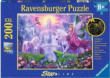 Ravensburger Magična noč enorogov XXL 200 kosov