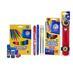 Astra Kompletna oprema za deške svinčnike + lepilo BREZPLAČNO, 602121004