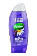Radox Relaxation gel za prhanje za ženske sivka 225ml