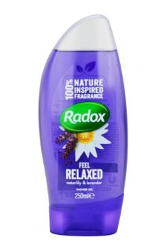 Radox Relaxation gel za prhanje za ženske sivka 225ml