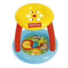 Bestway Otroški napihljiv igralni center z luknjami za žoge Fisher Price
