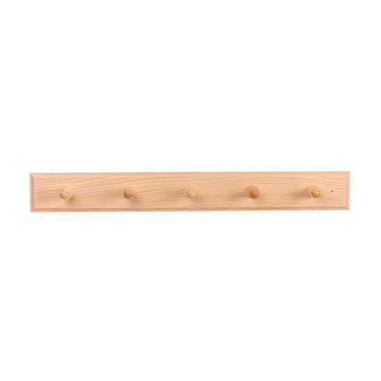 Čisté dřevo Stenski obešalnik CleanWood Spruce - velik
