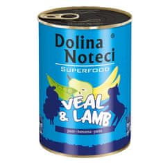 DOLINA NOTECI Superfood teletina in jagnjetina 400 g