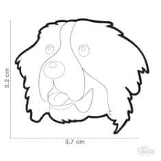COBBYS PET MF BERNESE MOUNTAIN DOG 3,2x3,7cm obesek je mogoče gravirati