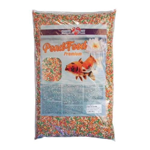 COBBYS PET POND MIX EXTRA 18l / 2,5kg barvne kroglice, mešanica palčk in napihnjenega porosa