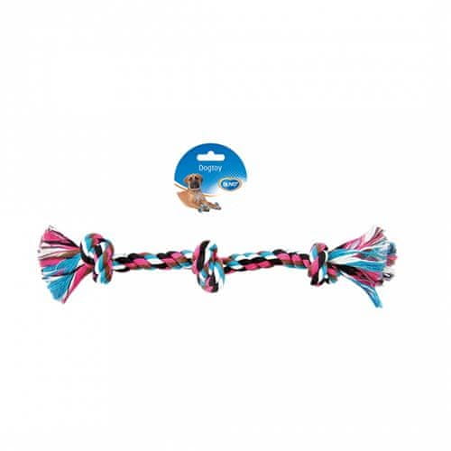 Duvo+ Žvečilni vrv s 3-emi vozli 37,5cm