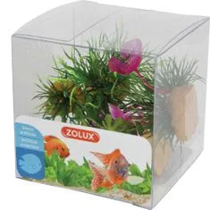 Zolux Umetna rastlina komplet škatla 4kosov 1. varianta