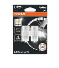 Osram ŽARNICA LED W21W LEDriving SL 12V 1,3W 7505DYP-02B W3x16d BLI2
