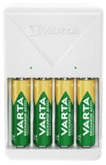 Varta Varta Plug Charger polnilnik baterij + 4 AA 2100 mAh R2U (57657101451)