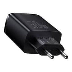 BASEUS CCXJ-E01 polnilec za hitro polnjenje, 30 W, 2x USB + Tip-C