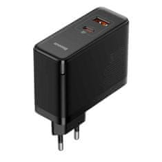 BASEUS CCGP090201 GaN5 Pro polnilec za hitro polnjenje, tip-C+USB, 100 W - odprta embalaža