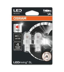 Osram ŽARNICA LED W16W Red LEDriving SL 12V 1,4W 921DRP-02B W2.1x9.5d BLI2