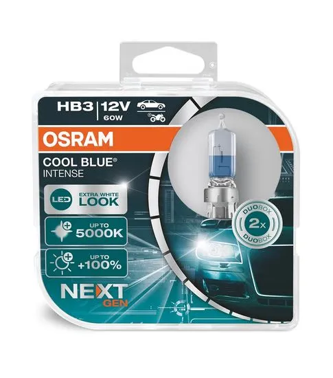 Osram ŽARNICA HALOGEN HB3 9005CBN-HCB COOL BLUE INTENSE 60W 12V P20d HCB