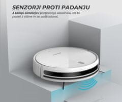 Mamibot ProVac Titan 2 robotski sesalnik, 3v1 hibrid, 1100 Pa, WiFi, bel