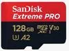 SanDisk Extreme Pro micro SDXC spominska kartica, 128 GB, V30, U3, C10 + SD adapter