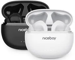 HIVE Pins 3 brezžične slušalke z aktivnim odpravljanjem hrupa (ANC), črne