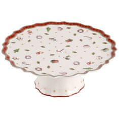 Villeroy & Boch Božični pladenj za torto na nogi TOY'S DELIGHT