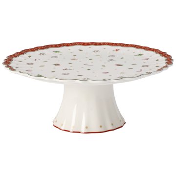 Villeroy & Boch Božični servirni krožnik na nogi TOY'S DELIGHT