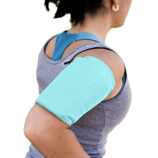 MG Elastic Armband tekaški etui za telefon M, modro